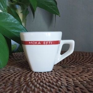 Vtg MOKA EFTI Tazze Caffè Espresso Cup ACF Made in Italy rare, collectible
